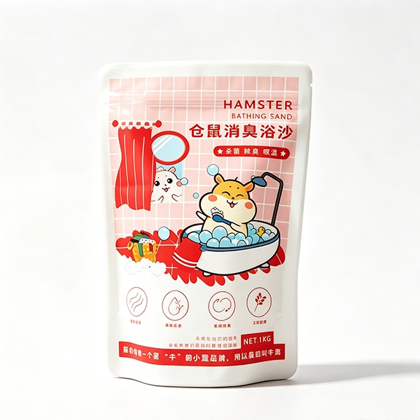 Stand-Up Zipper Pouch for Pet Food / Treats Packaging