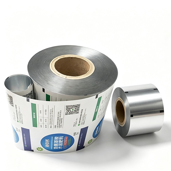 Metallic Foil & Clear Laminated Packaging Roll Films